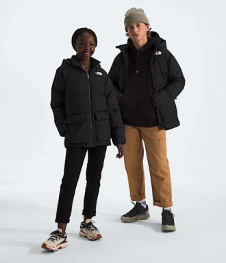 Parka corta con forro polar North Down para niño y niña
