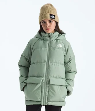 Parka corta con forro polar North Down para niño y niña