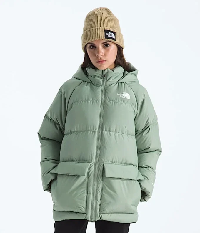 Parka corta con forro polar North Down para niño y niña
