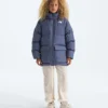 Parka corta con forro polar North Down para niño y niña