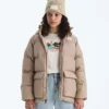 Parka corta con forro polar North Down para niño y niña