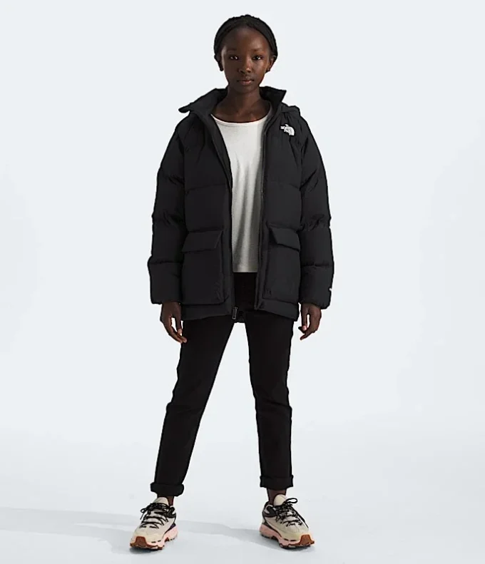 Parka corta con forro polar North Down para niño y niña