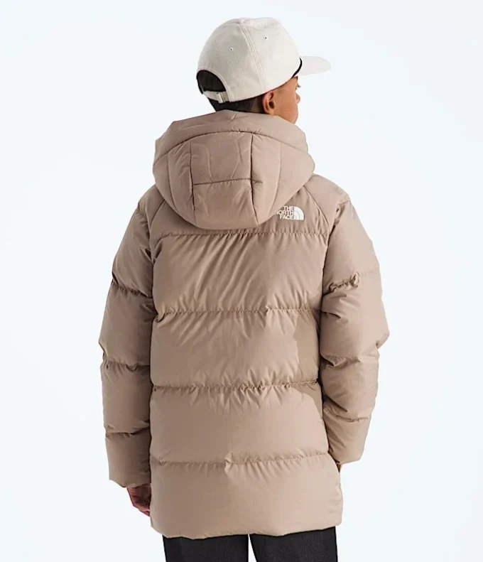 Parka corta con forro polar North Down para niño y niña