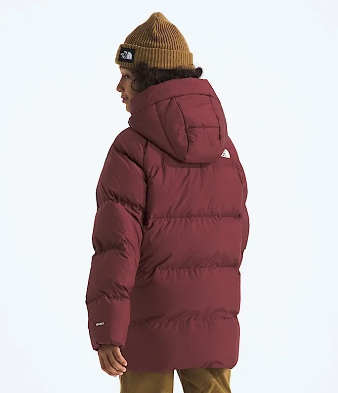 Parka corta con forro polar North Down para niño y niña