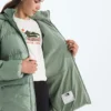 Parka corta con forro polar North Down para niño y niña