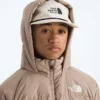 Parka corta con forro polar North Down para niño y niña