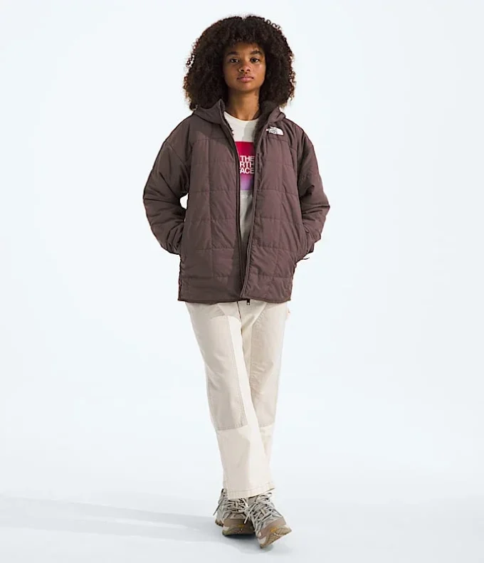 Parka corta reversible Shasta para niña