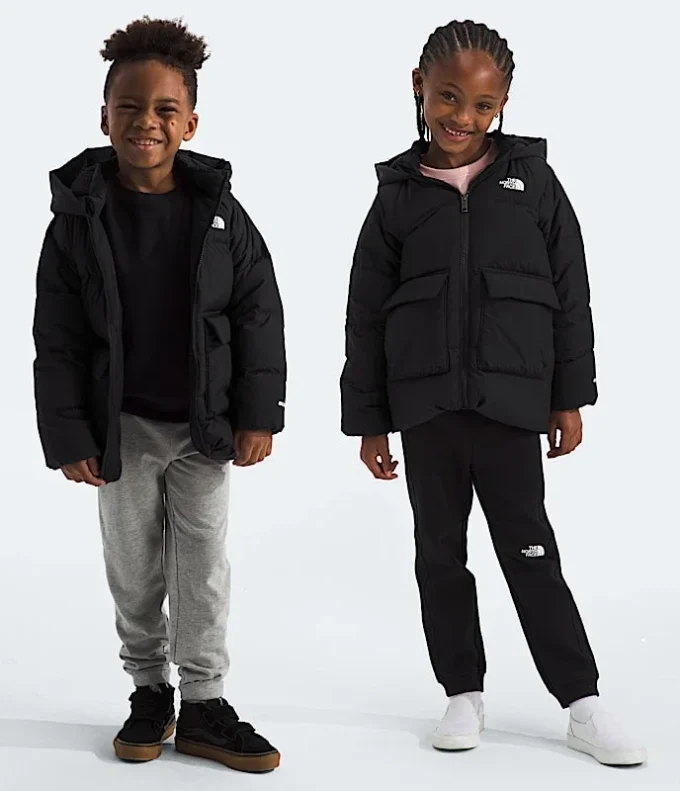 Parka infantil North Down con forro polar Parka infantil North Down con forro polar