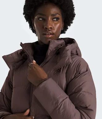 Parka larga con capucha Hydrenalite™ City para mujer