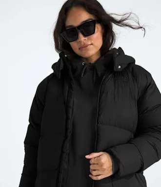 Parka larga con capucha Hydrenalite™ City para mujer