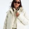 Parka larga con capucha Hydrenalite™ City para mujer