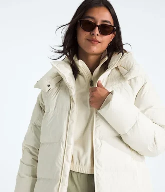 Parka larga con capucha Hydrenalite™ City para mujer