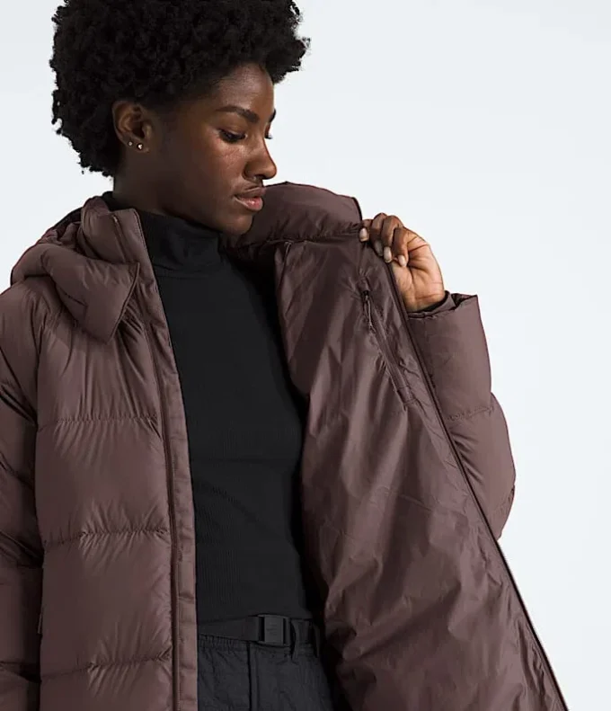 Parka larga con capucha Hydrenalite™ City para mujer Parka larga con capucha Hydrenalite™ City para mujer