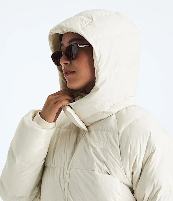 Parka larga con capucha Hydrenalite™ City para mujer