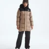 Parka larga Nuptse para niño y niña Parka larga Nuptse para niño y niña
