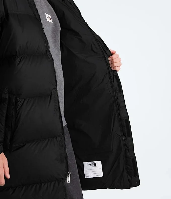 Parka larga Nuptse para niño y niña Parka larga Nuptse para niño y niña