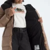 Parka larga Nuptse para niño y niña Parka larga Nuptse para niño y niña