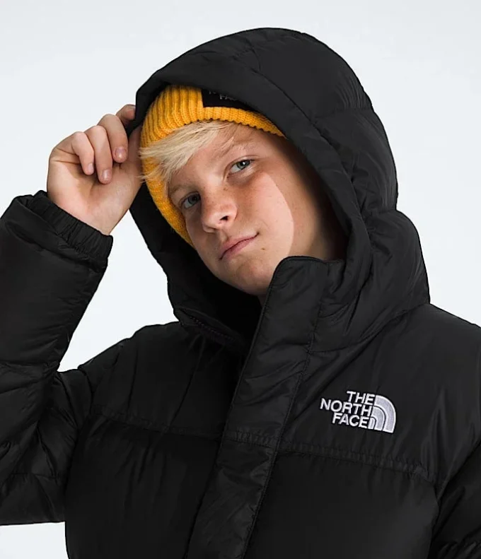 Parka larga Nuptse para niño y niña Parka larga Nuptse para niño y niña