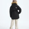 Parka reversible Perrito para niña