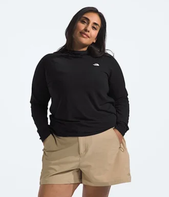 Sudadera con capucha Adventure Sun para mujer en tallas grandes