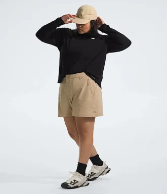Sudadera con capucha Adventure Sun para mujer en tallas grandes