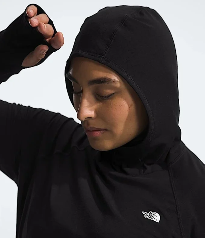 Sudadera con capucha Adventure Sun para mujer en tallas grandes Sudadera con capucha Adventure Sun para mujer en tallas grandes