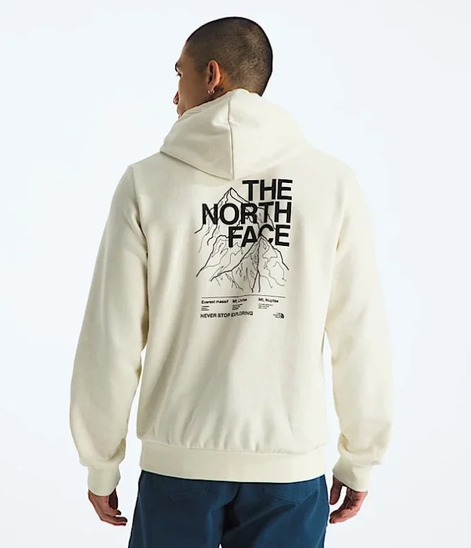 Sudadera con capucha Evolution Half Dome para hombre — Gráfico Sudadera con capucha Evolution Half Dome para hombre — Gráfico