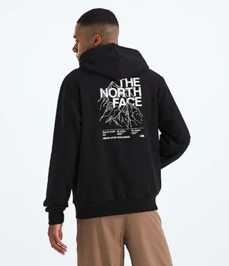 Sudadera con capucha Evolution Half Dome para hombre — Gráfico