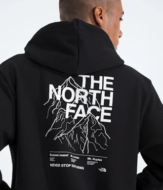 Sudadera con capucha Evolution Half Dome para hombre — Gráfico