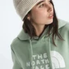 Sudadera con capucha Evolution Sketch Logo Half Dome para mujer — Gráfico