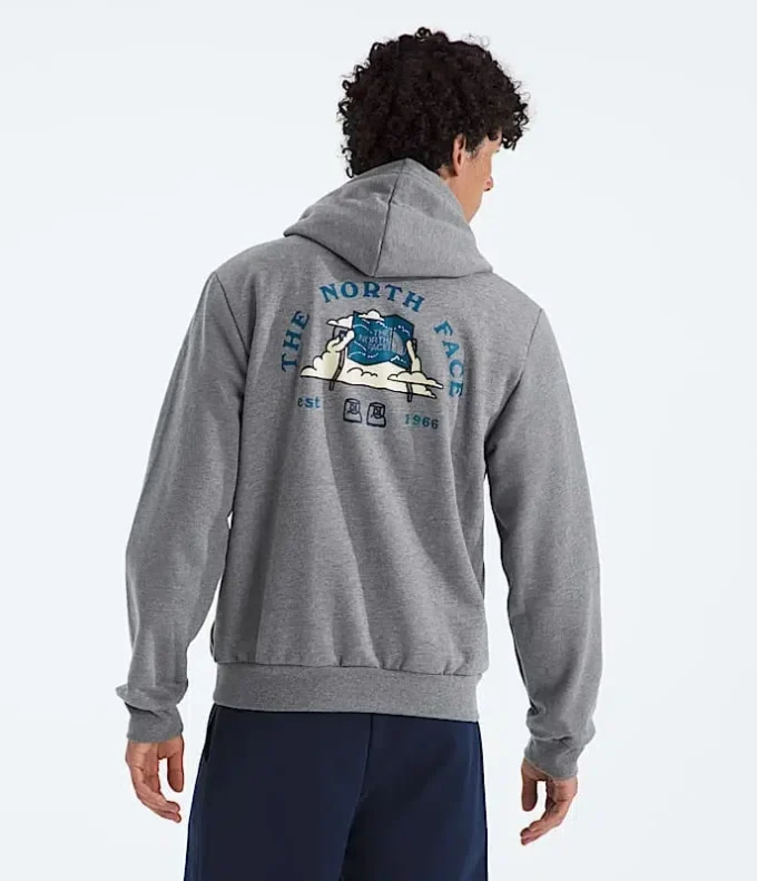Sudadera con capucha Evolution Travel-Cloud para hombre — Gráfico