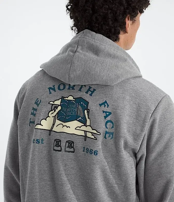 Sudadera con capucha Evolution Travel-Cloud para hombre — Gráfico