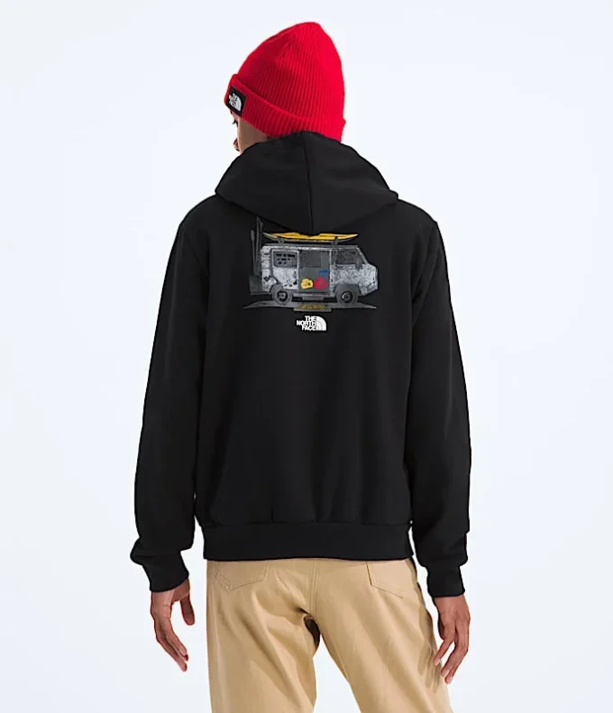Sudadera con capucha Evolution Van Life para hombre — Gráfico Sudadera con capucha Evolution Van Life para hombre — Gráfico