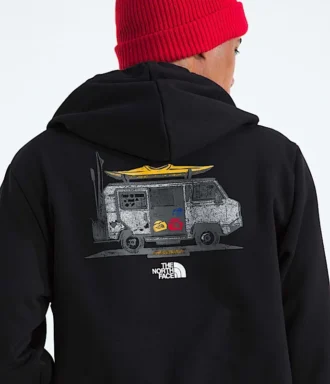 Sudadera con capucha Evolution Van Life para hombre — Gráfico