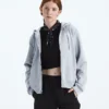 Sudadera con capucha y cremallera completa Evolution Simple Dome para mujer Sudadera con capucha y cremallera completa Evolution Simple Dome para mujer