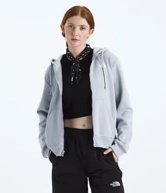 Sudadera con capucha y cremallera completa Evolution Simple Dome para mujer