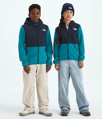 Sudadera con capucha y cremallera completa Glacier para niño y niña