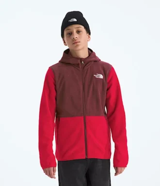 Sudadera con capucha y cremallera completa Glacier para niño y niña