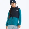 Sudadera con capucha y cremallera completa Glacier para niño y niña