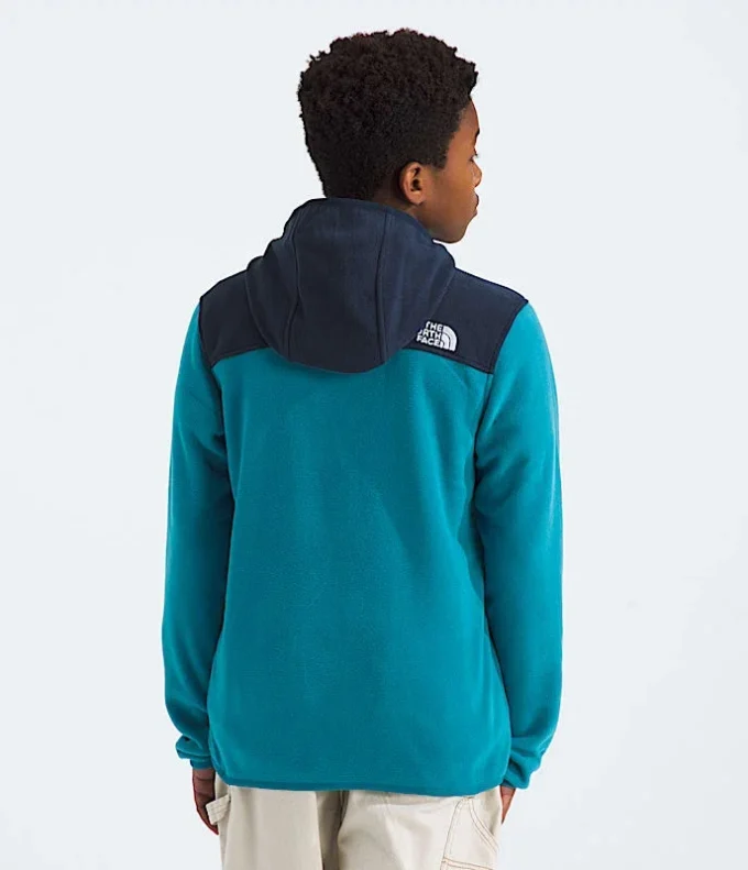 Sudadera con capucha y cremallera completa Glacier para niño y niña