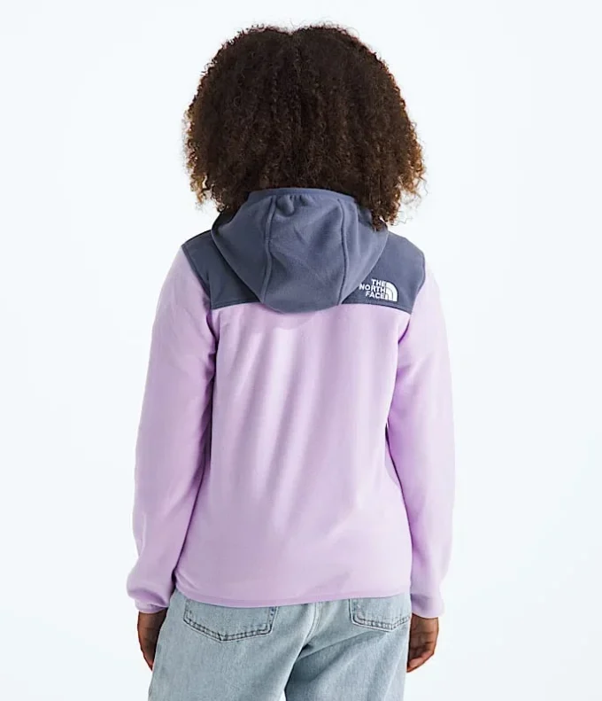 Sudadera con capucha y cremallera completa Glacier para niño y niña