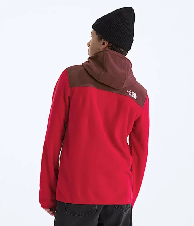 Sudadera con capucha y cremallera completa Glacier para niño y niña