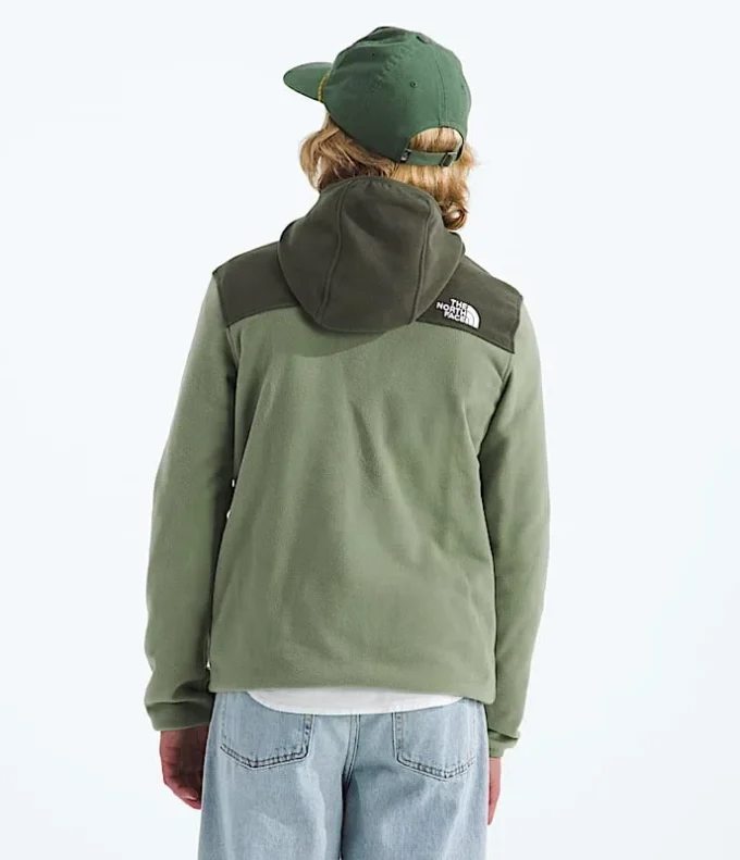 Sudadera con capucha y cremallera completa Glacier para niño y niña