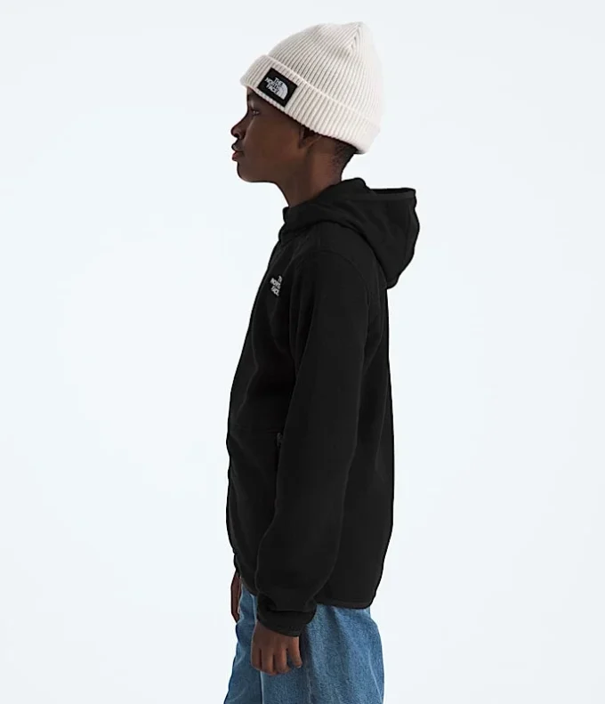 Sudadera con capucha y cremallera completa Glacier para niño y niña