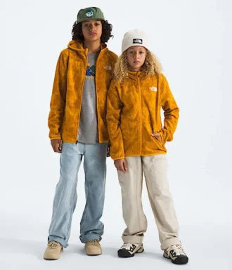 Sudadera con capucha y cremallera completa Glacier para niño y niña — Estampado