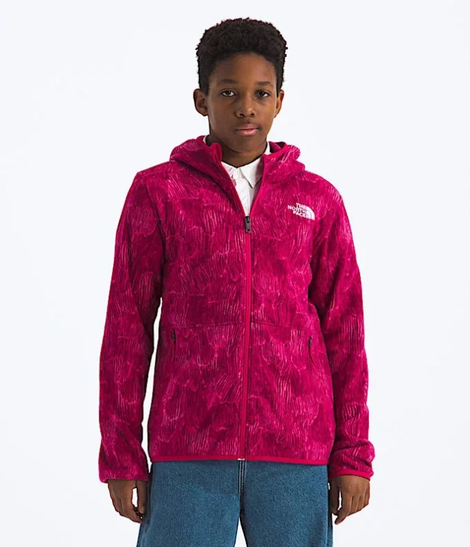 Sudadera con capucha y cremallera completa Glacier para niño y niña — Estampado