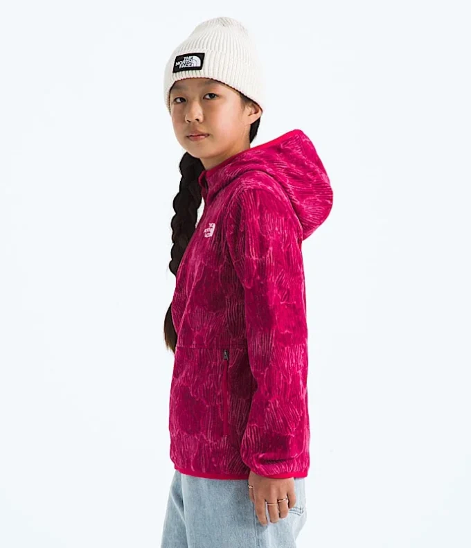 Sudadera con capucha y cremallera completa Glacier para niño y niña — Estampado