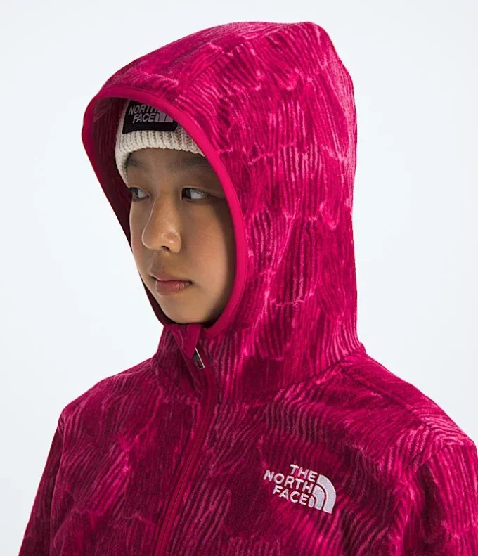 Sudadera con capucha y cremallera completa Glacier para niño y niña — Estampado