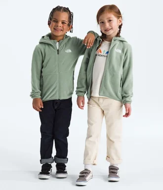 Sudadera con capucha y cremallera completa Glacier para niños