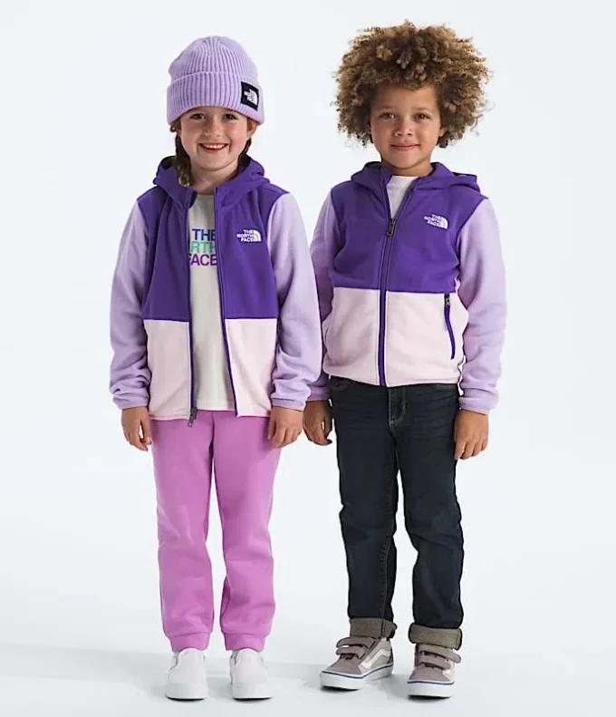 Sudadera con capucha y cremallera completa Glacier para niños